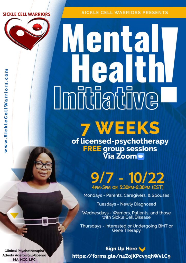 mental health group sessions adeola